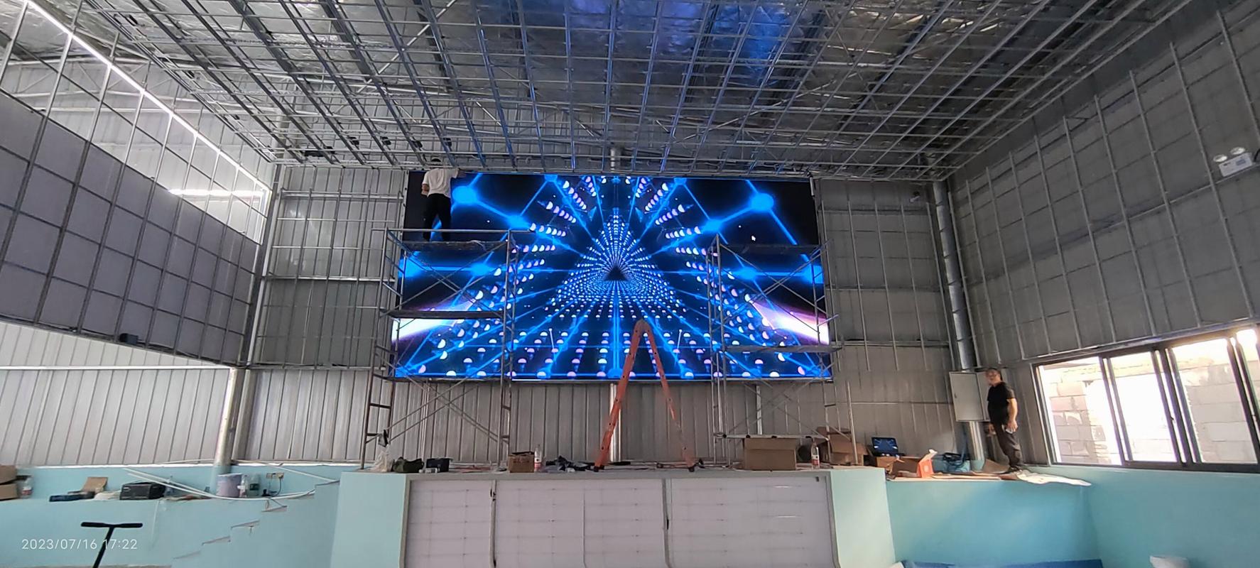 南京LED顯示屏安裝中的常見問題與解決方案